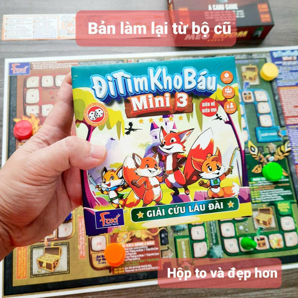 Đồ Chơi Board Game - Đi Tìm Kho Báu Mini - Foxi