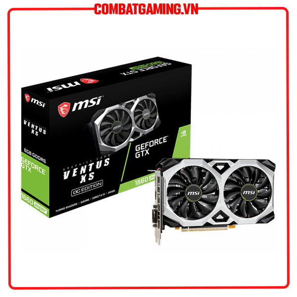 Card Màn Hình MSI GTX 1660 Super Ventus XS OC 6GB - Hàng Chính Hãng