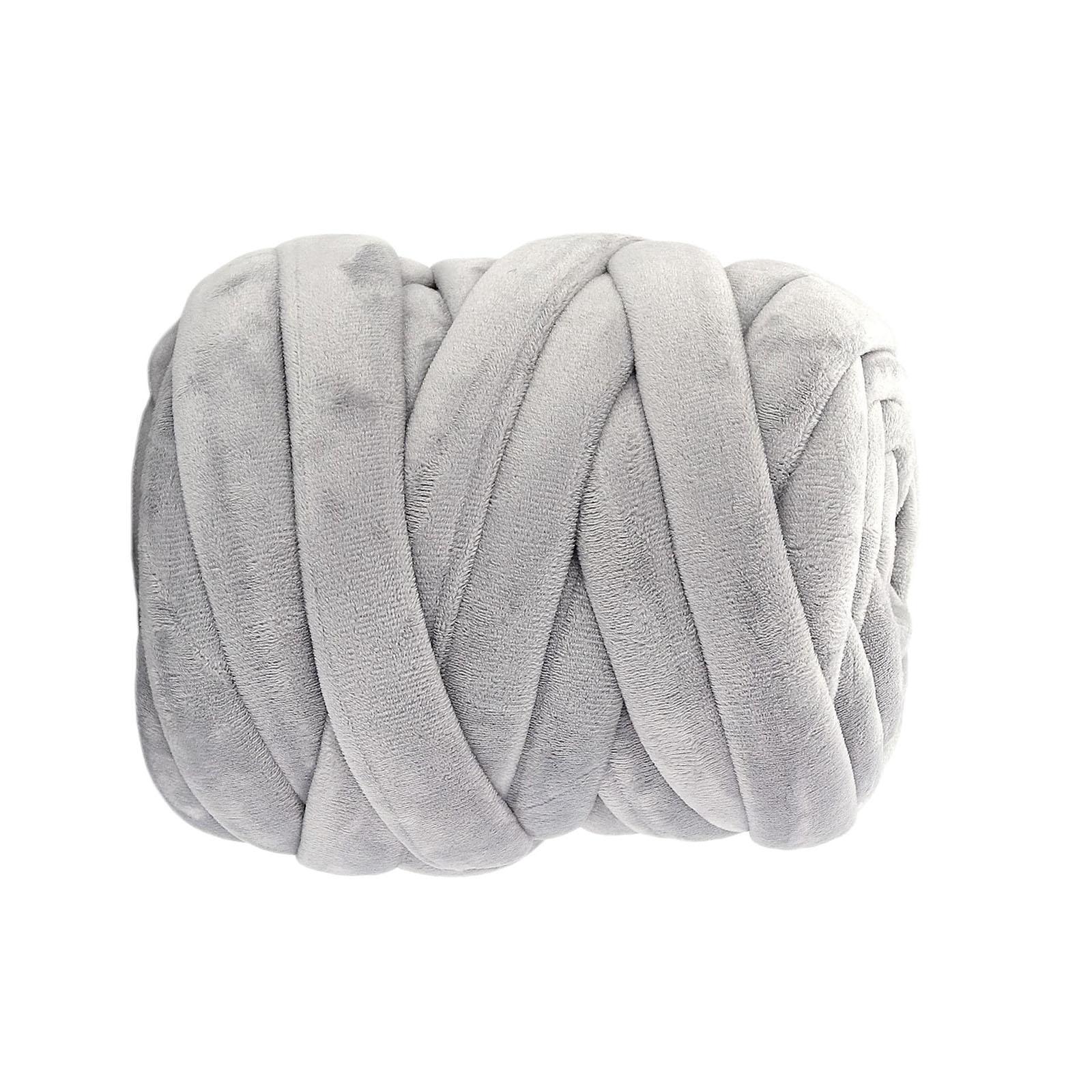 0.55lbs Chunky Yarn Giant Yarn for Blanket Mat Crochet DIY Throw Pillow