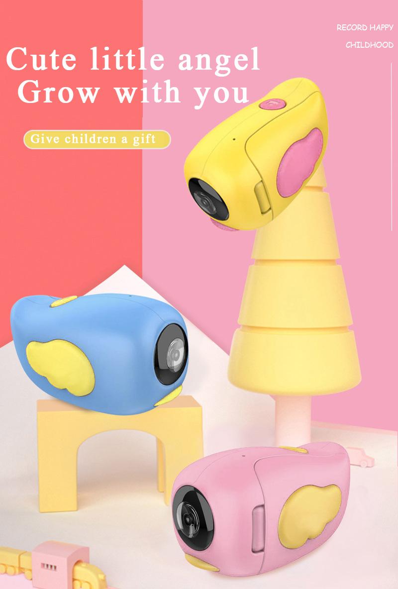 Máy quay phim trẻ em kỹ thuật số Trẻ em Máy quay video 15M Pixel tự động tập trung vào việc quay video với Màu quà tặng màn hình TFT 2.0 "