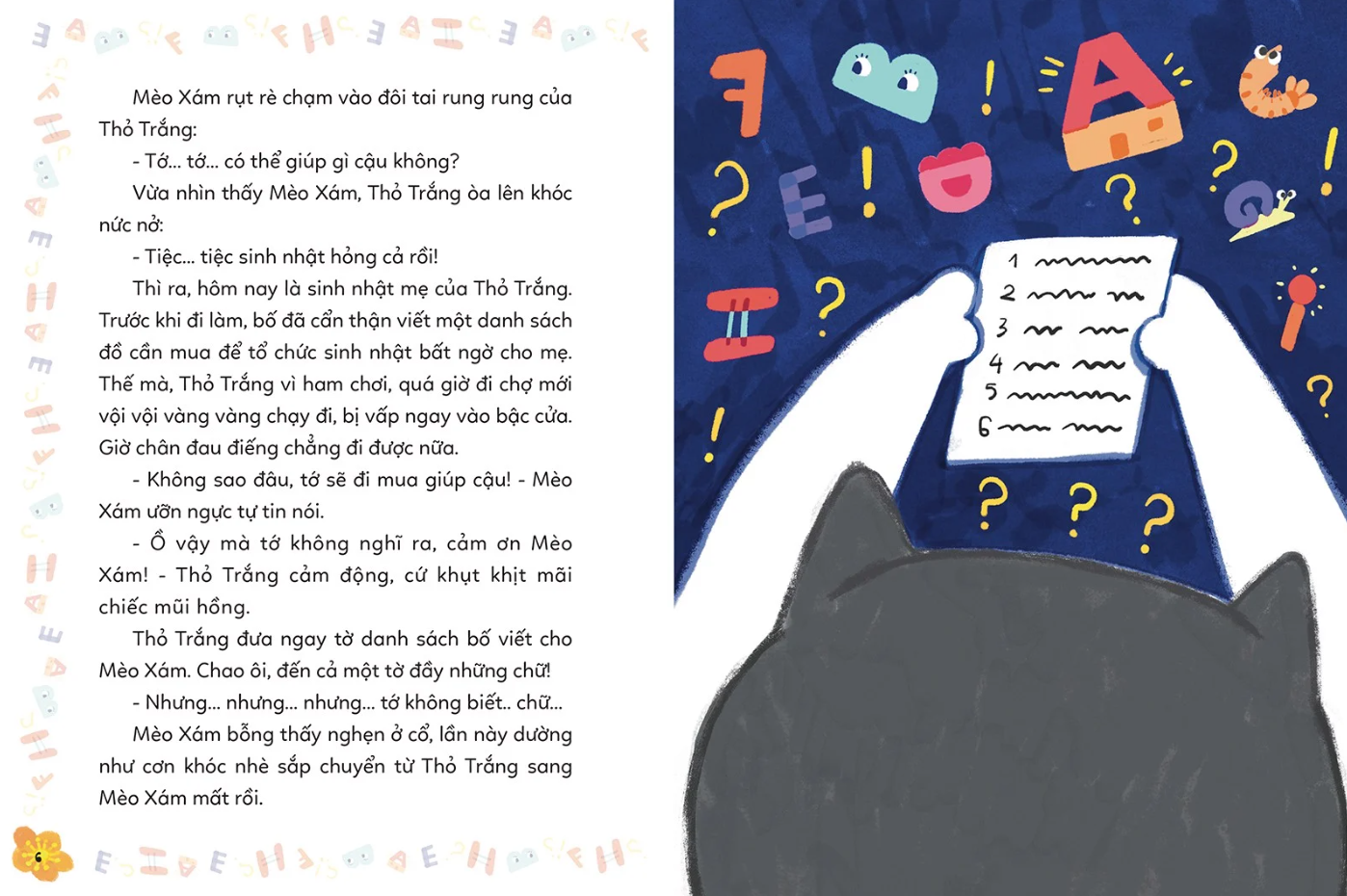 Chuyện Kể Trước Giờ Đi Ngủ: Chú Mèo Chưa Biết Chữ