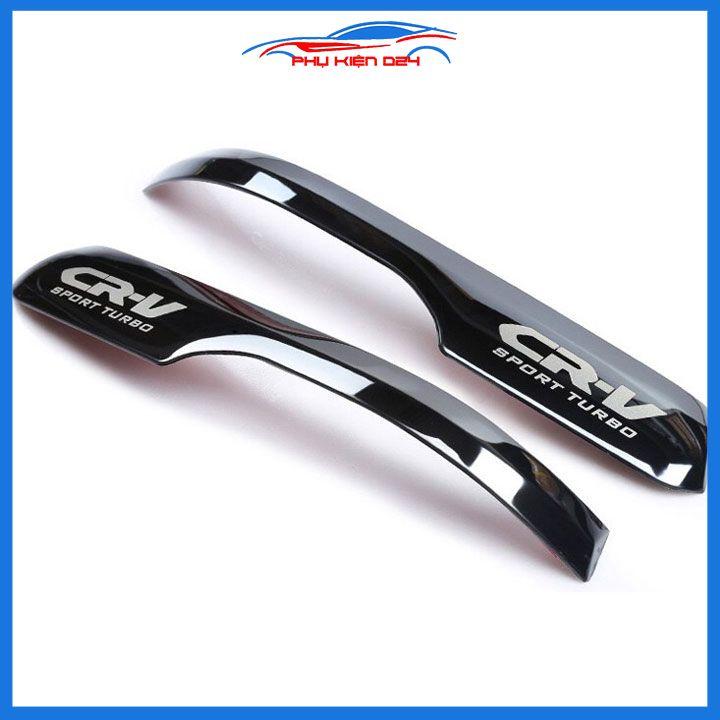 Ốp mí gương chiếu hậu CRV 2018-2019-2020-2021-2022 Vân Titan bảo vệ chống trầy trang trí làm đẹp xe
