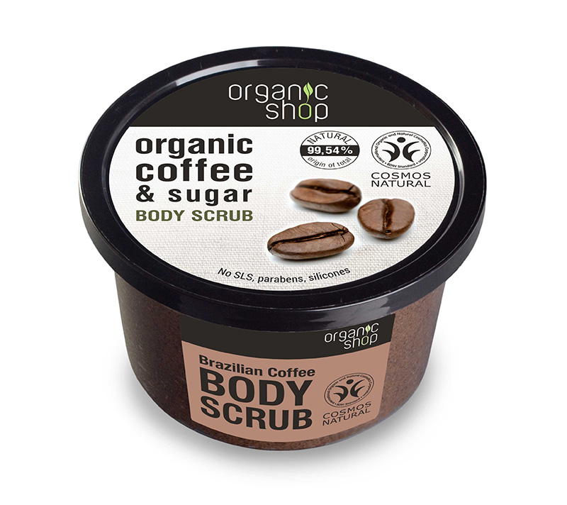 Tẩy Tế Bào Chết Toàn Thân Organic Shop Organic Coffee &amp; Sugar Body Scrub 250ml