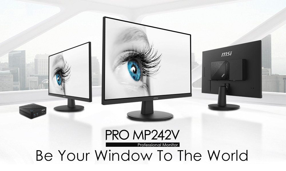 Màn Hình MSI PRO MP241QP 27&quot;/QHD/IPS/60Hz/5ms/Loa 2x 2W - Hàng Chính Hãng