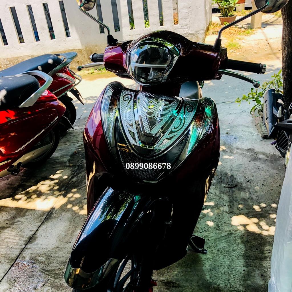 Ốp Viền đèn sau Dành Cho xe SH Mode 2020, 2021, 2022 - Xi mạ Crom / Carbon