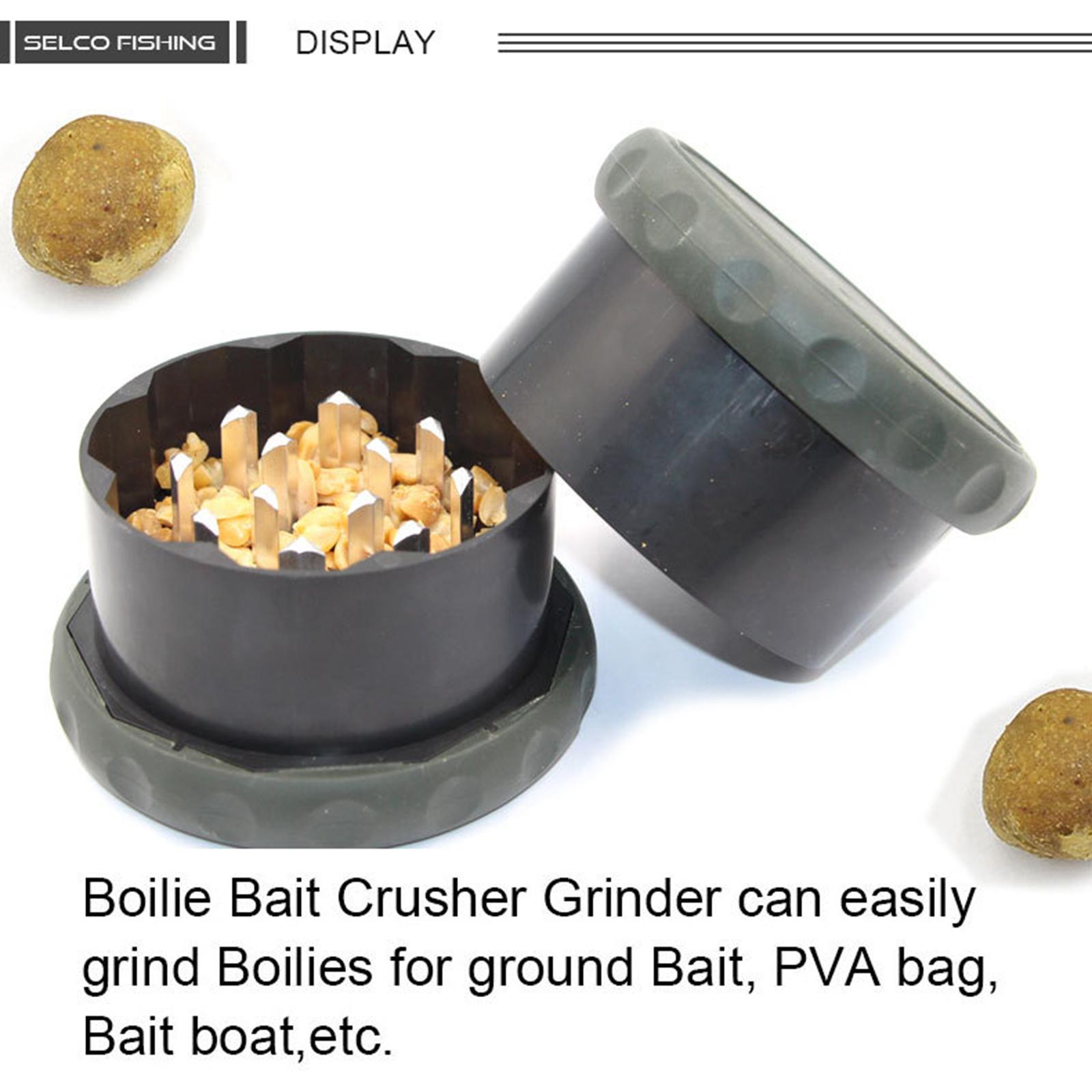 Durable Boilie Baits Crusher Grinder Boilies Bait Grind Box Fishing Tackles
