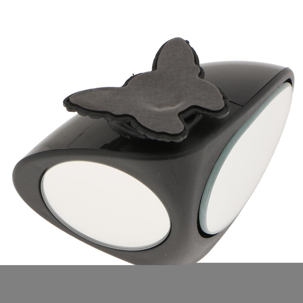 Waterproof Mirror - 2 in 1 Car Blind Spot Mirror Wide Angle Mirror 360 Rotation Adjustable Convex Rear View Mirror View Front Wheel Car Mirror