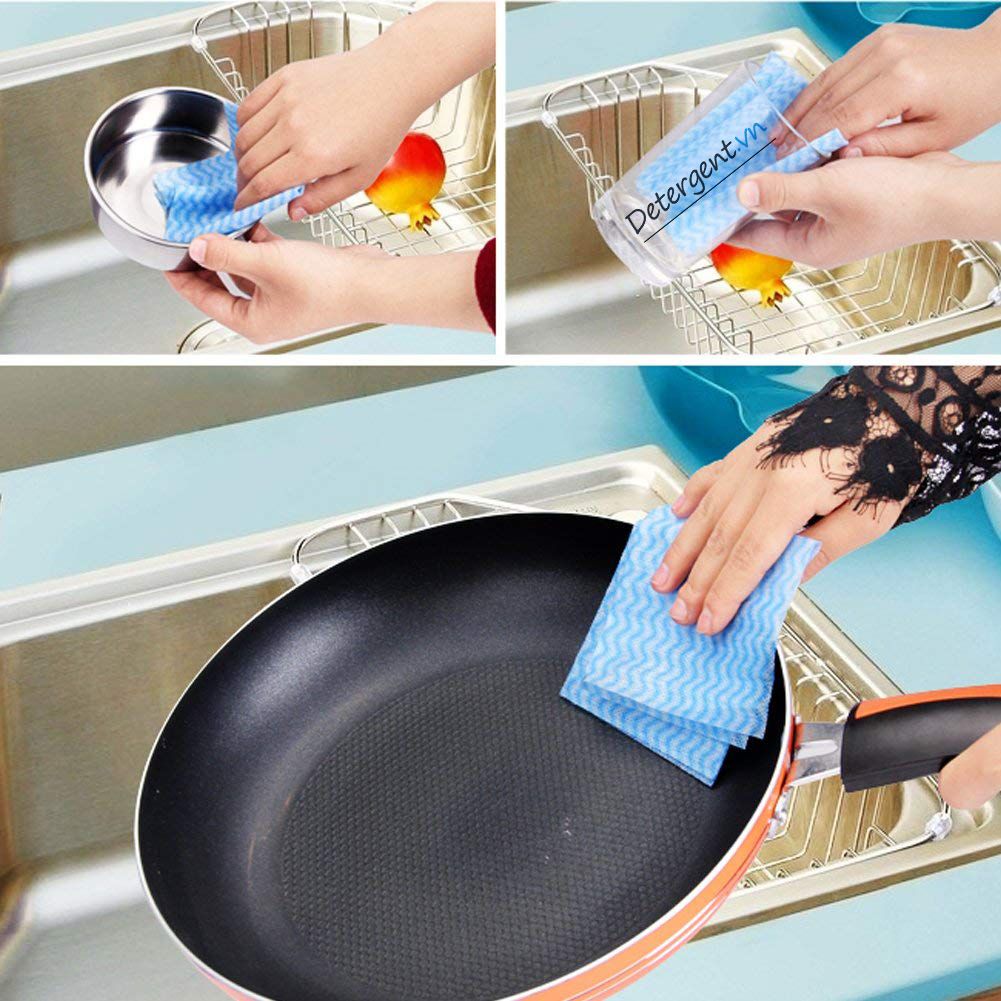 Cuộn khăn vải không dệt lau đa năng - Giấy lau đa năng