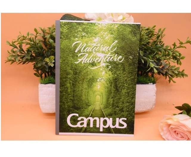 Lốc 5 quyển vở kẻ ngang có chấm Adventure 120 trang B5 Campus NB-BAVT120