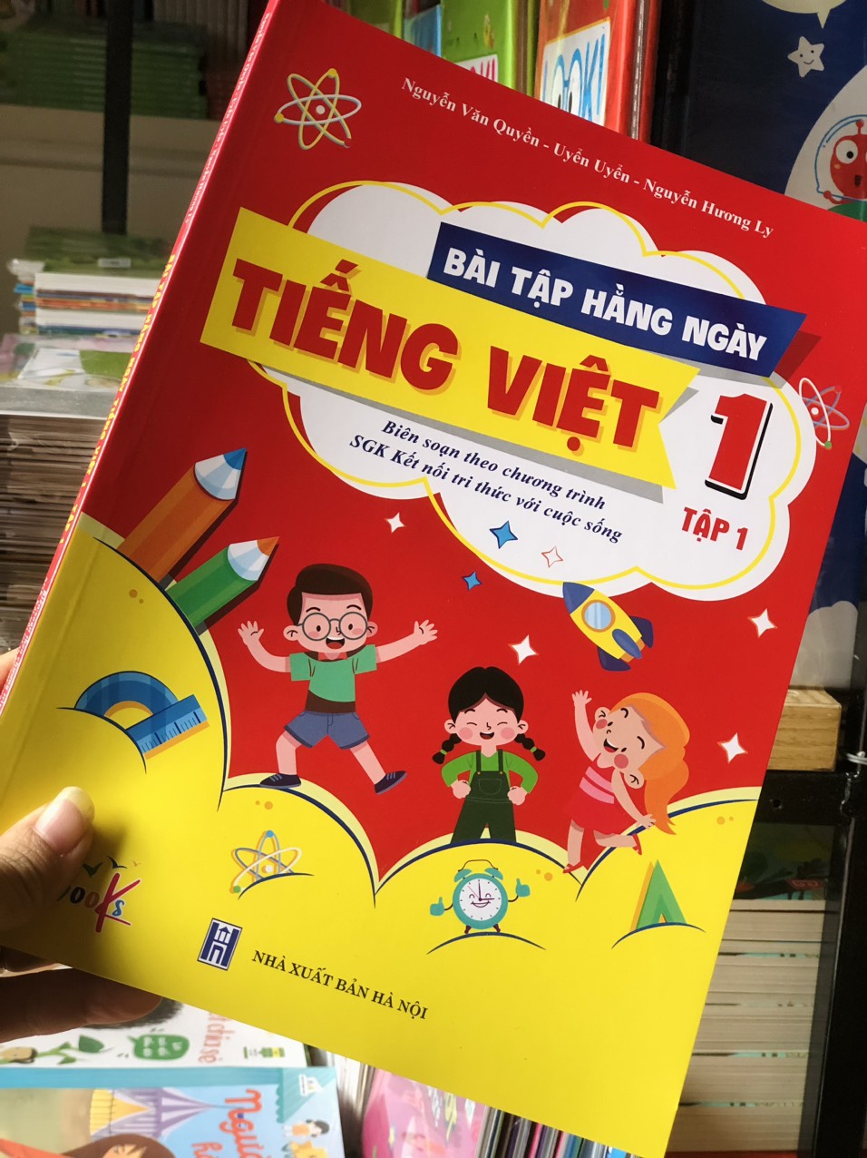 Sách - Combo Bài Tập Hằng Ngày - Toán và Tiếng Việt Lớp 1 - Kết Nối Tri Thức Với Cuộc Sống - Tập 1, 2 (2 cuốn)