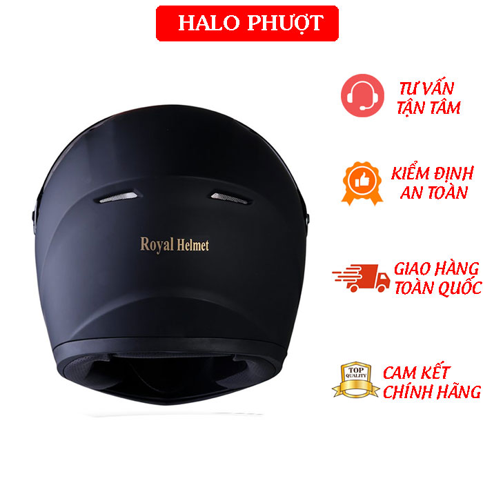 Mũ Bảo Hiểm Fullface Chính Hãng ROYAL M136