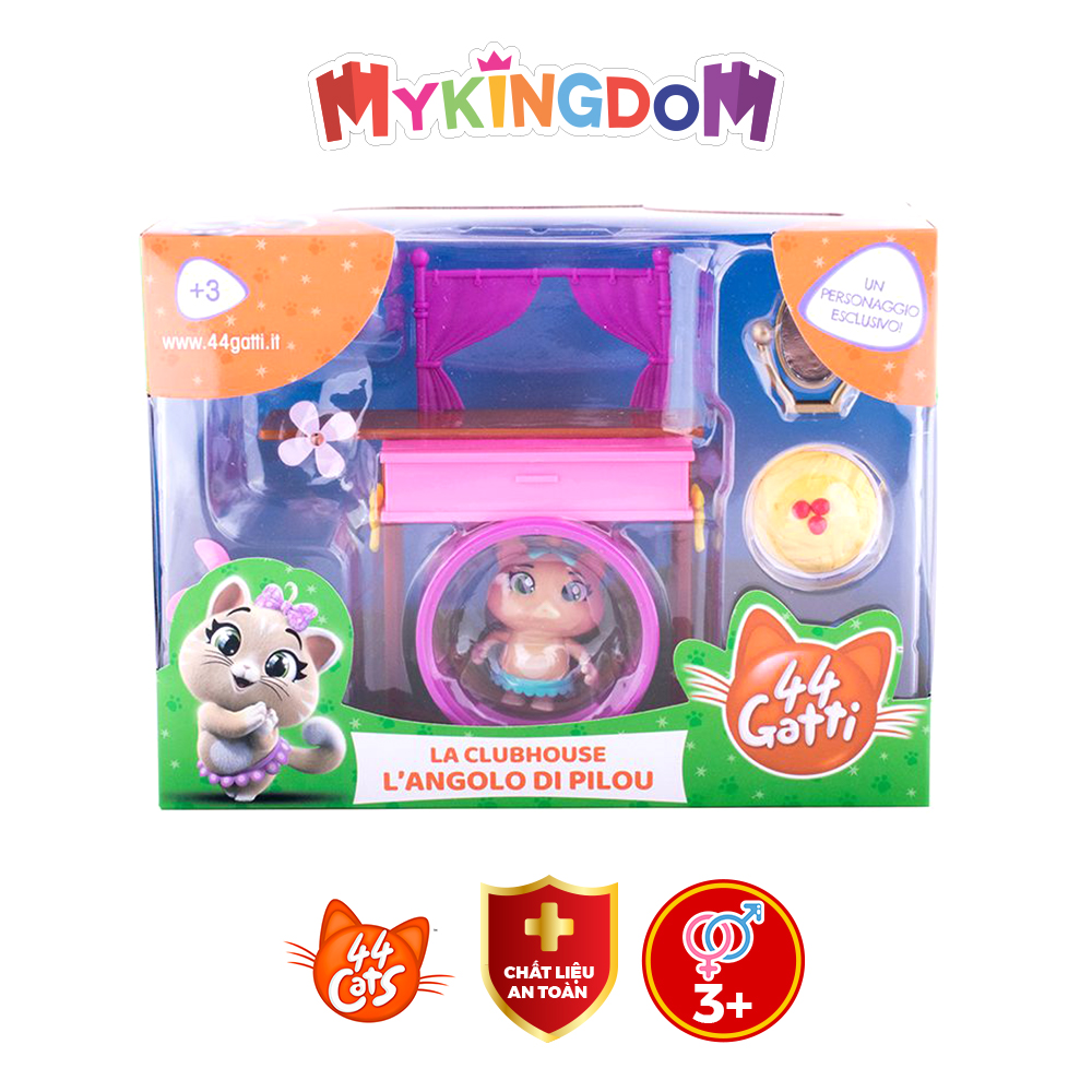 Đồ Chơi 44 Cats Playset Chỗ Ngủ Của Mèo - Pilou 34133