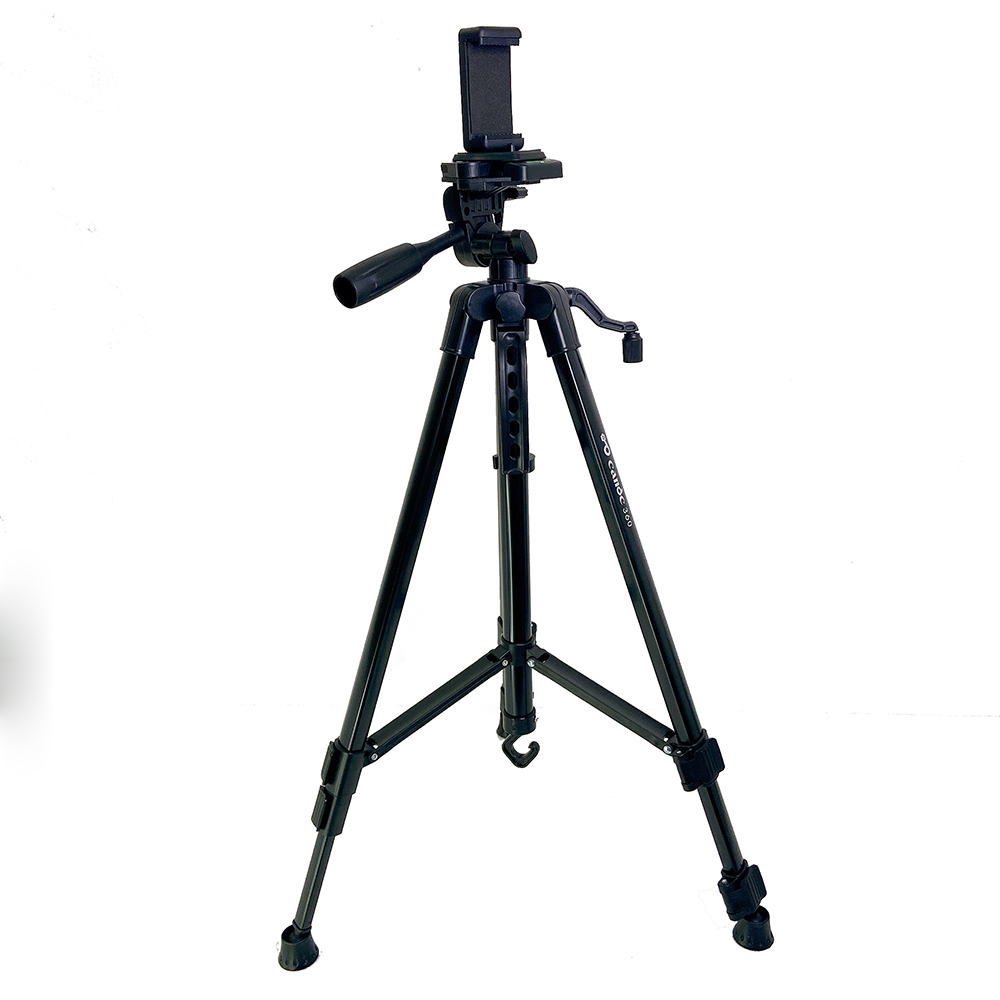 Chân đế tripod cho điện thoại và máy ảnh DC-360 chất liệu hợp kim nhôm chắc chắn - Có túi đựng và remote bluetooth