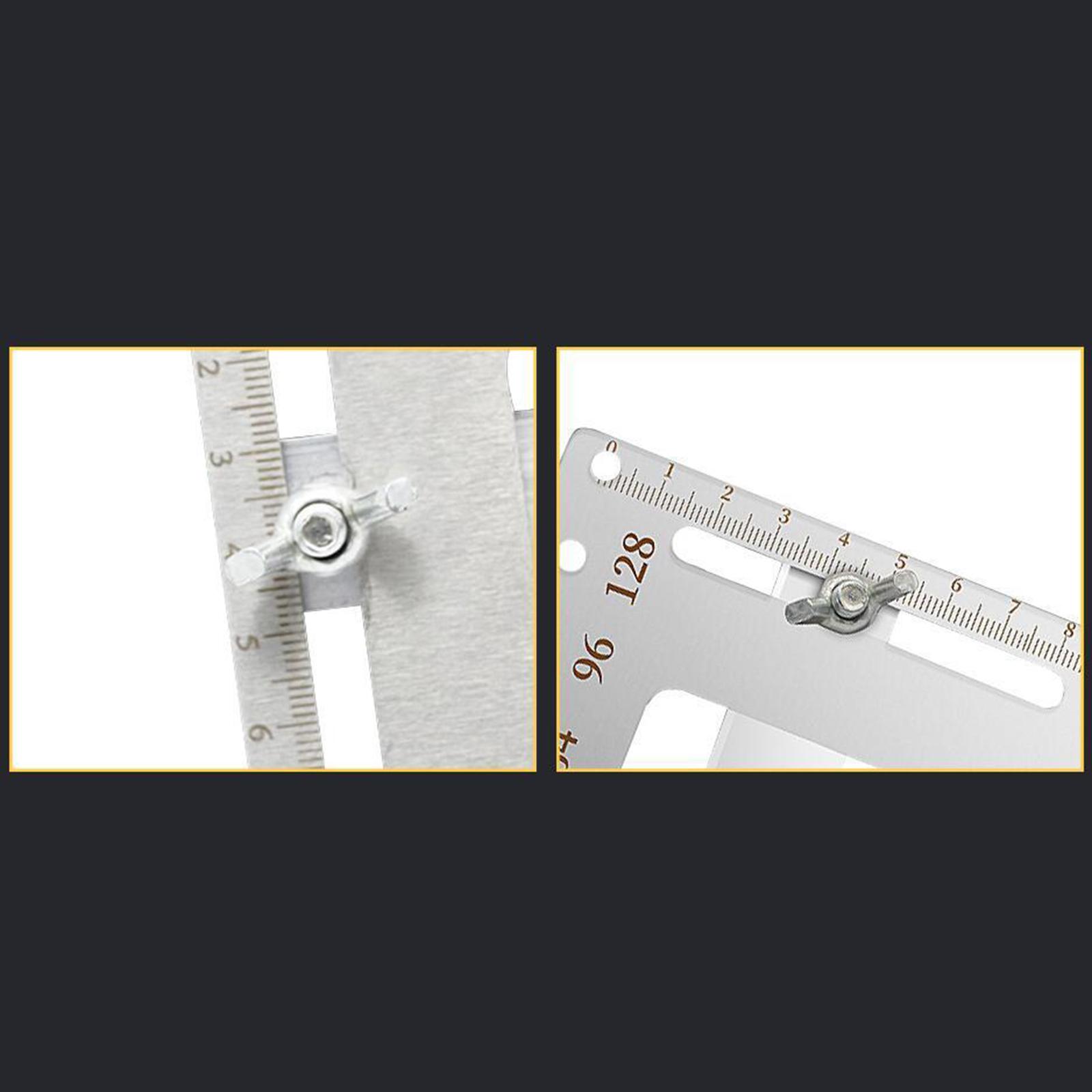 Hole Punch Jig Tool Bit Guide Cabinet Punch Locator DIY Door Drawer Type A