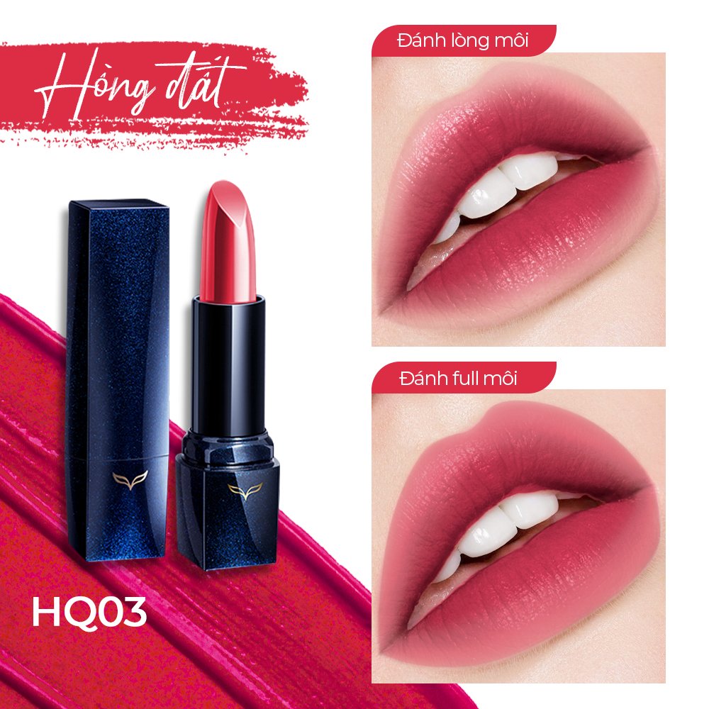 Taiwan Cosmetics Son Thỏi Fox Definitely Lipstick 4G - Hq03 - Hồng Đất Be Quiet