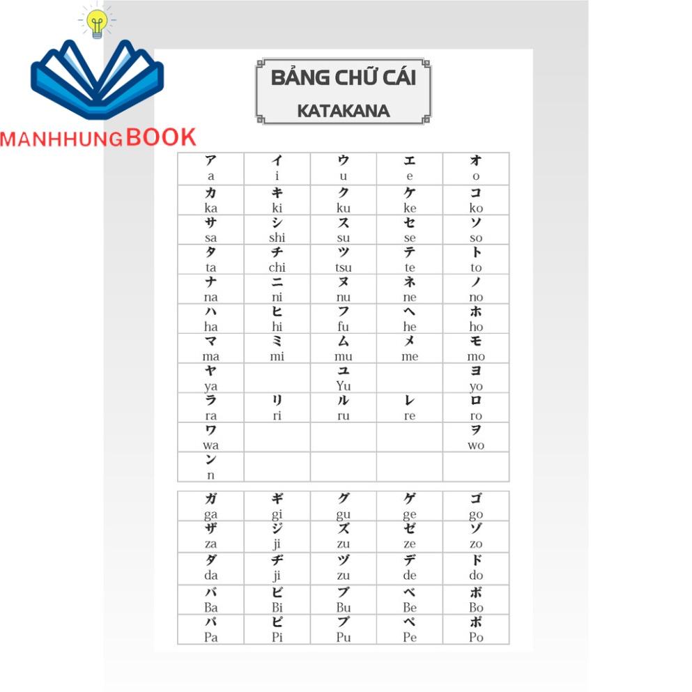 Sách - Tập viết tiếng Nhật căn bản KATAKANA (tái bản)