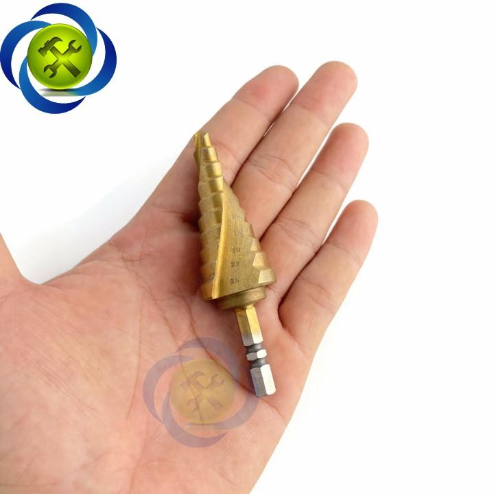 Mũi khoan tháp xoắn đuôi lục giác Đài Loan Buddy BA0155 6-25mm