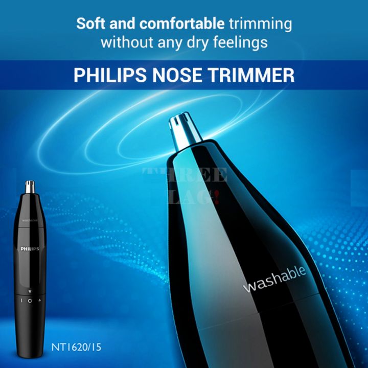 Máy tỉa lông mũi và tai Philips NT1620 - Hàng chính hãng