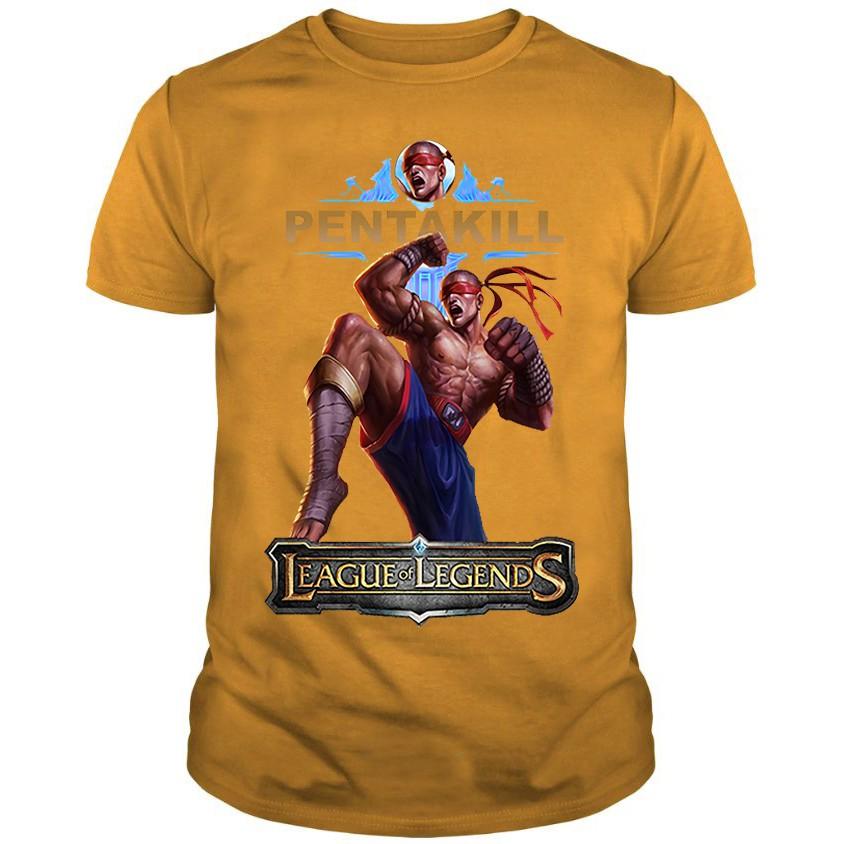 Áo Thun LEESIN Cực Chất, Áo Liên Minh Huyền Thoại LEE SIN Siêu Độc - LOL Tshirt