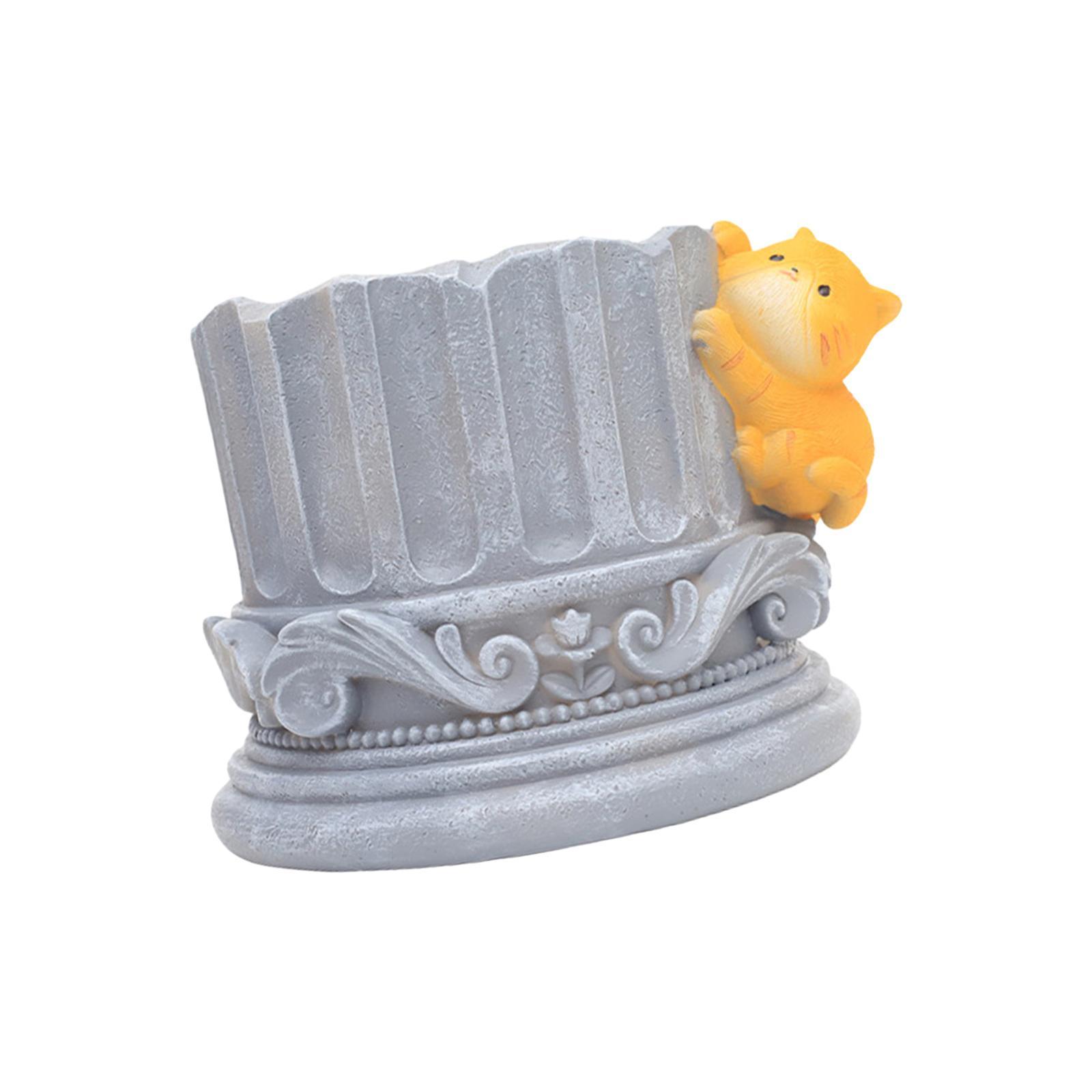 Cactus Planter Decorative Garden Container Desktop Ornament Flower Plant Pot