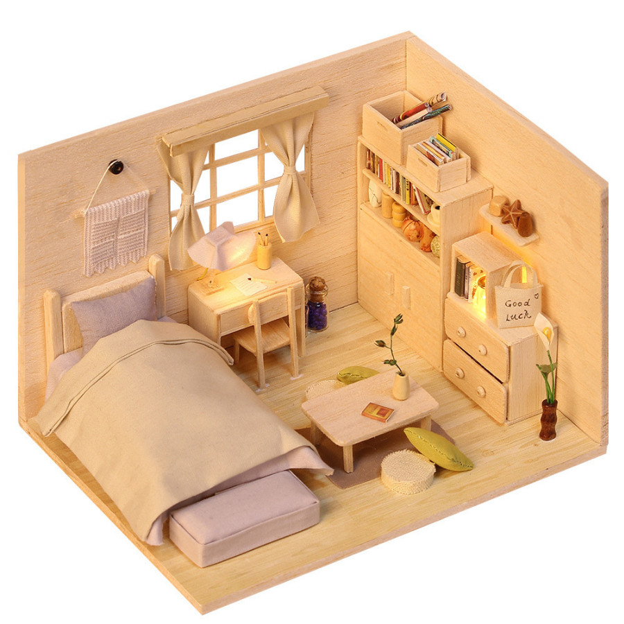 Mô hình nhà gỗ DIY Nhật Bản Warm house Lazadavn #42 Mô hình nhà gỗ DIY Nhật Bản Warm house Lazadavn