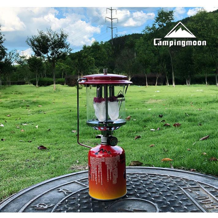 Đèn gas 2 bấc dã ngoại Campingmoon T-8