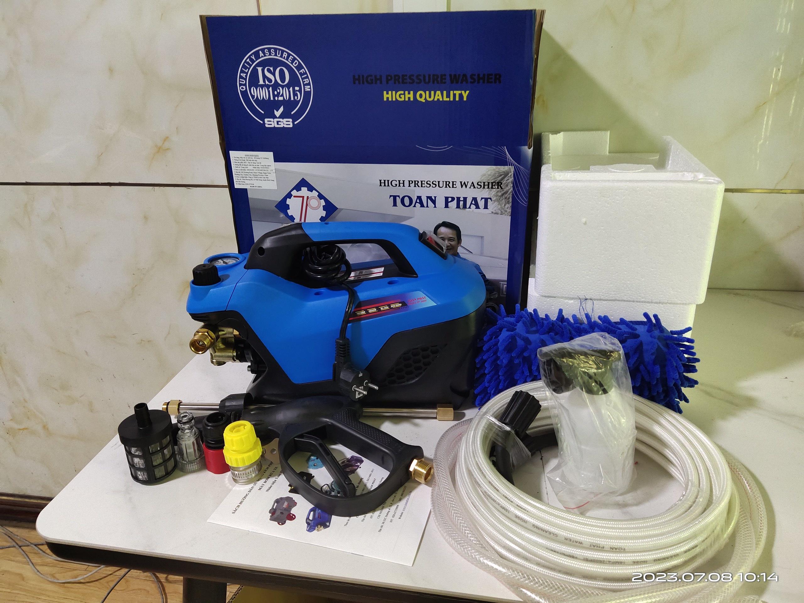MÁY PHUN RỬA ÁP LỰC CAO 2800W TOÀN PHÁT TP-2800 - HÀNG CHÍNH HÃNG