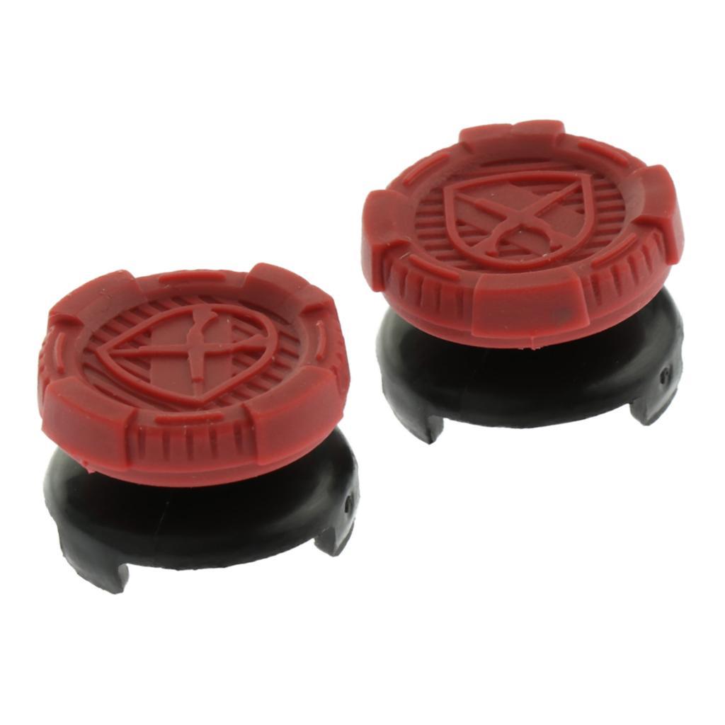 2pcs Thumb Stick Grip Caps Extender for Sony PS4/PS4 slim/PS4 Pro Controller