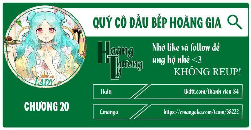 quý cô đầu bếp hoàng gia chapter 20 1