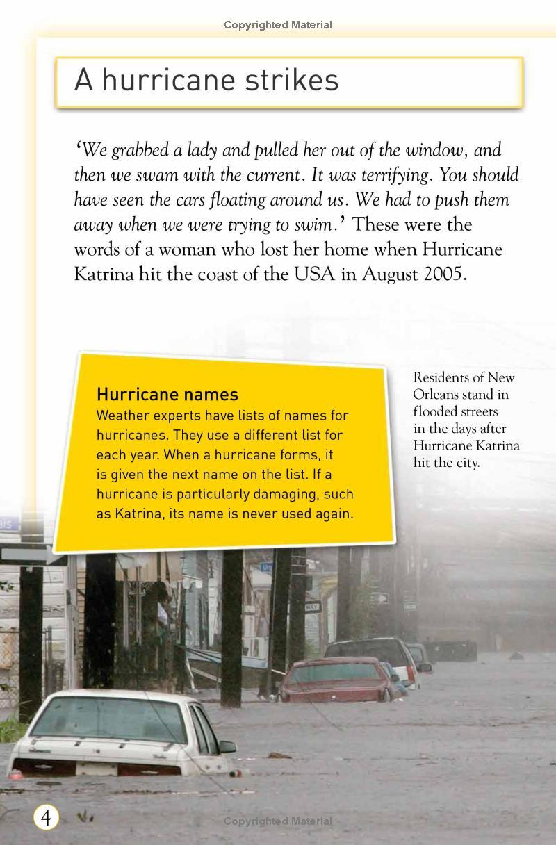 Sách ngoại văn: Kingfisher Readers: Hurricanes (Level 5 - Reading Fluently)