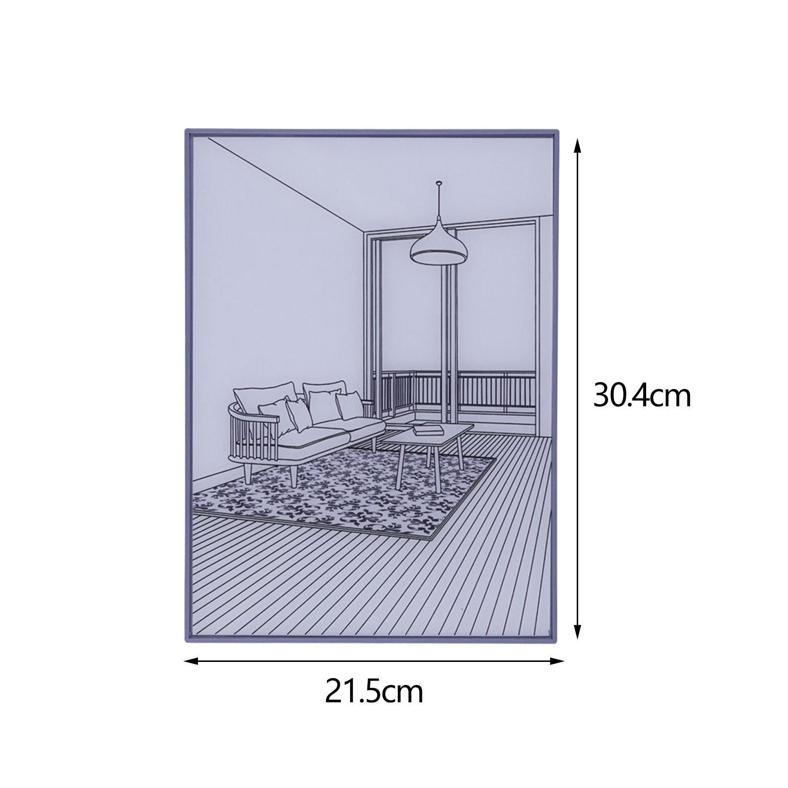 LED Lighting Painting Decoration Art Painting Adjustable LED Glowing Photo Frame Adults Table Lamp Night Lamp for Bedroom Desktop Party Home