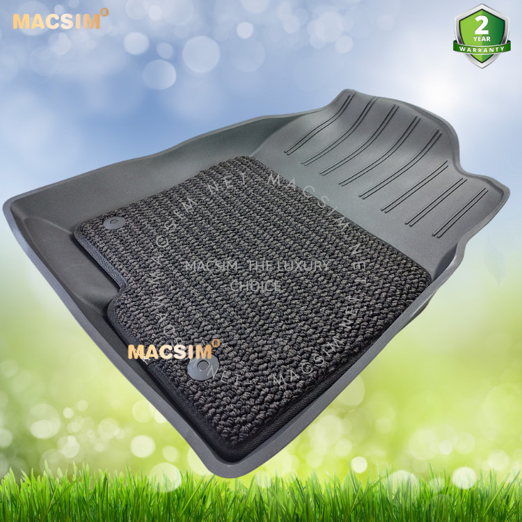 Hình ảnh Thảm lót sàn ô tô 2 lớp cao cấp dành cho xe MAZDA CX5 2012- 2022+ nhãn hiệu Macsim 3w chất liệu TPE