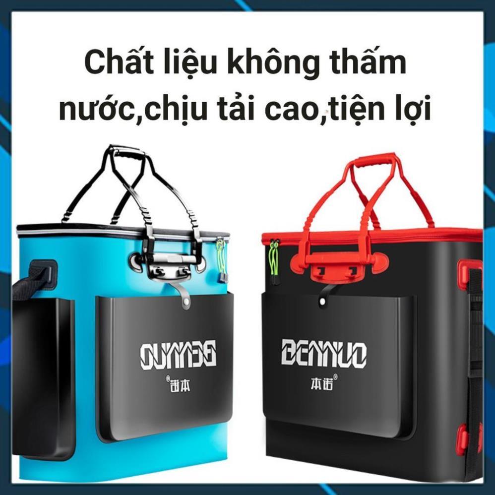 Thùng Đựng Cá_ Đại Lý Đồ Câu Cá Túi Đựng Cá Đi Câu Gấp Gọn Chất Lượng Cao BENNOU Đồ Câu Cá