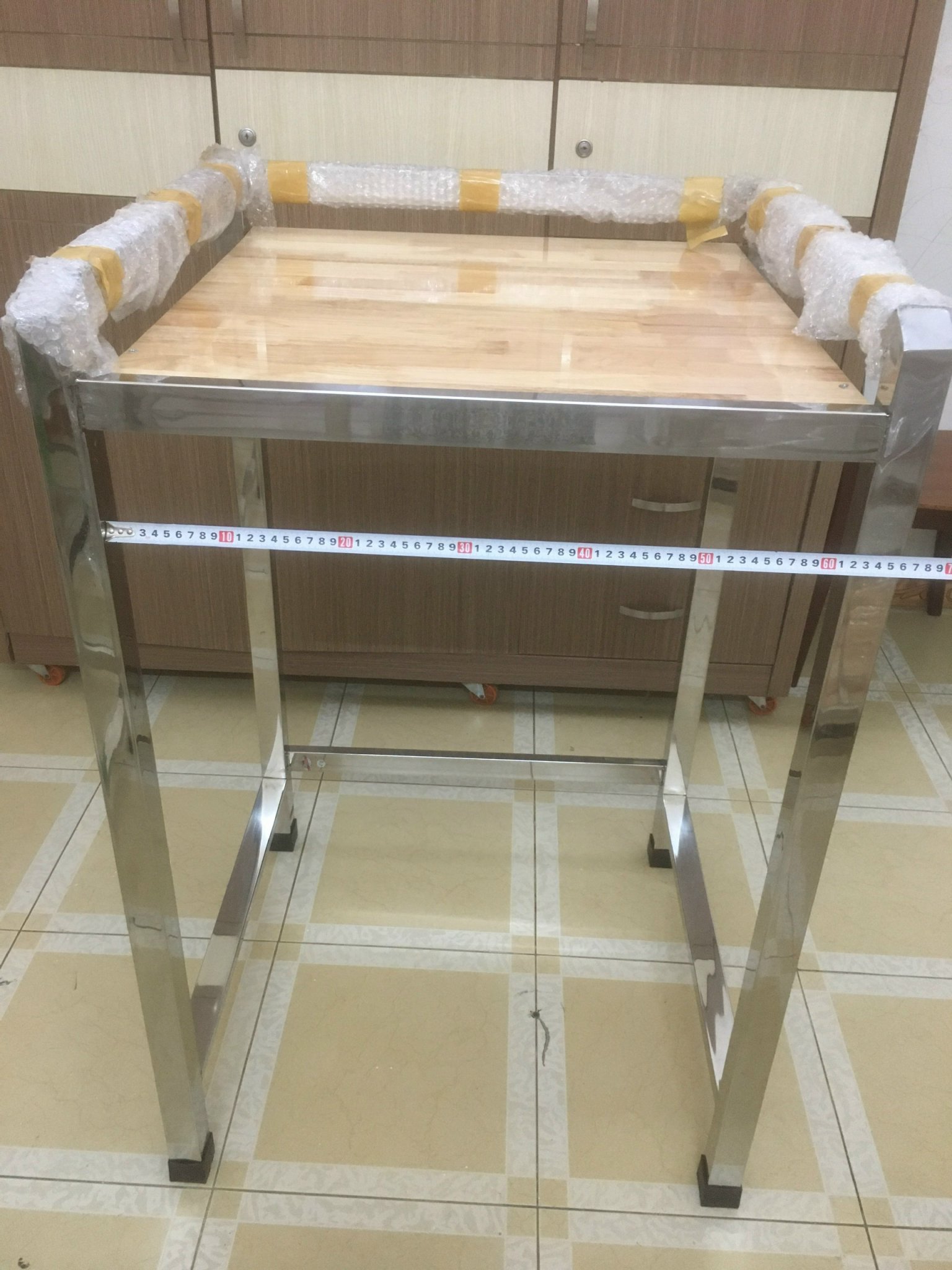 Kệ để máy sấy máy giặt 2 tầng đa năng - inox