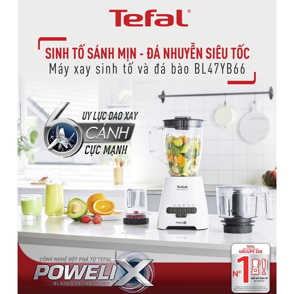 Máy xay sinh tố, xay thịt, xay thực phẩm Tefal BL47YB66 800W 2L - Hàng Chính Hãng