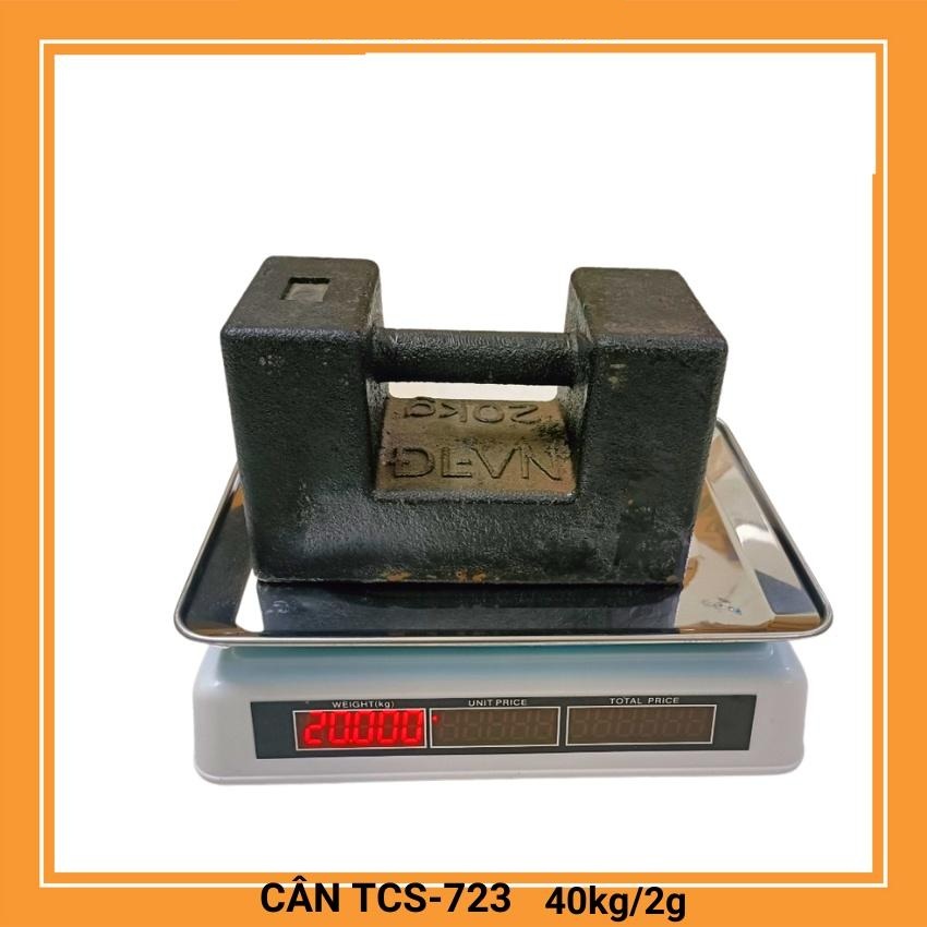 Cân tính tiền điện tử TCS-723 dùng cho bán hàng hoa quả,thực phẩm