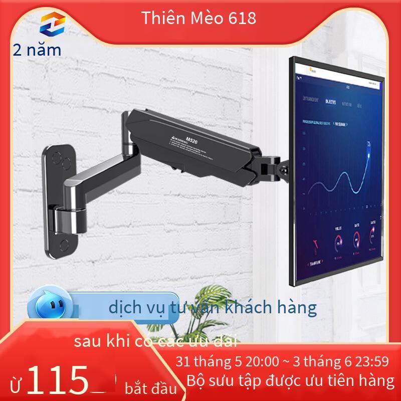 Giá thấp nhất giá đỡ màn hình treo tường cánh tay treo tường màn hình máy tính nâng cao kính thiên văn xoay dọc màn hình thiết bị CNC