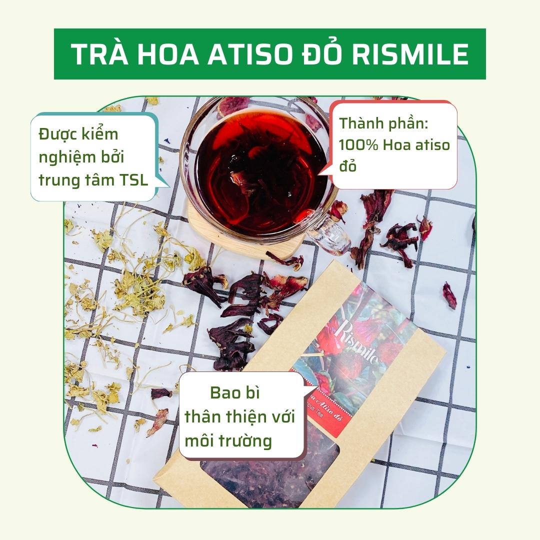 Trà Hoa Atiso đỏ Rismile (Hibicus Tea) 35 grams