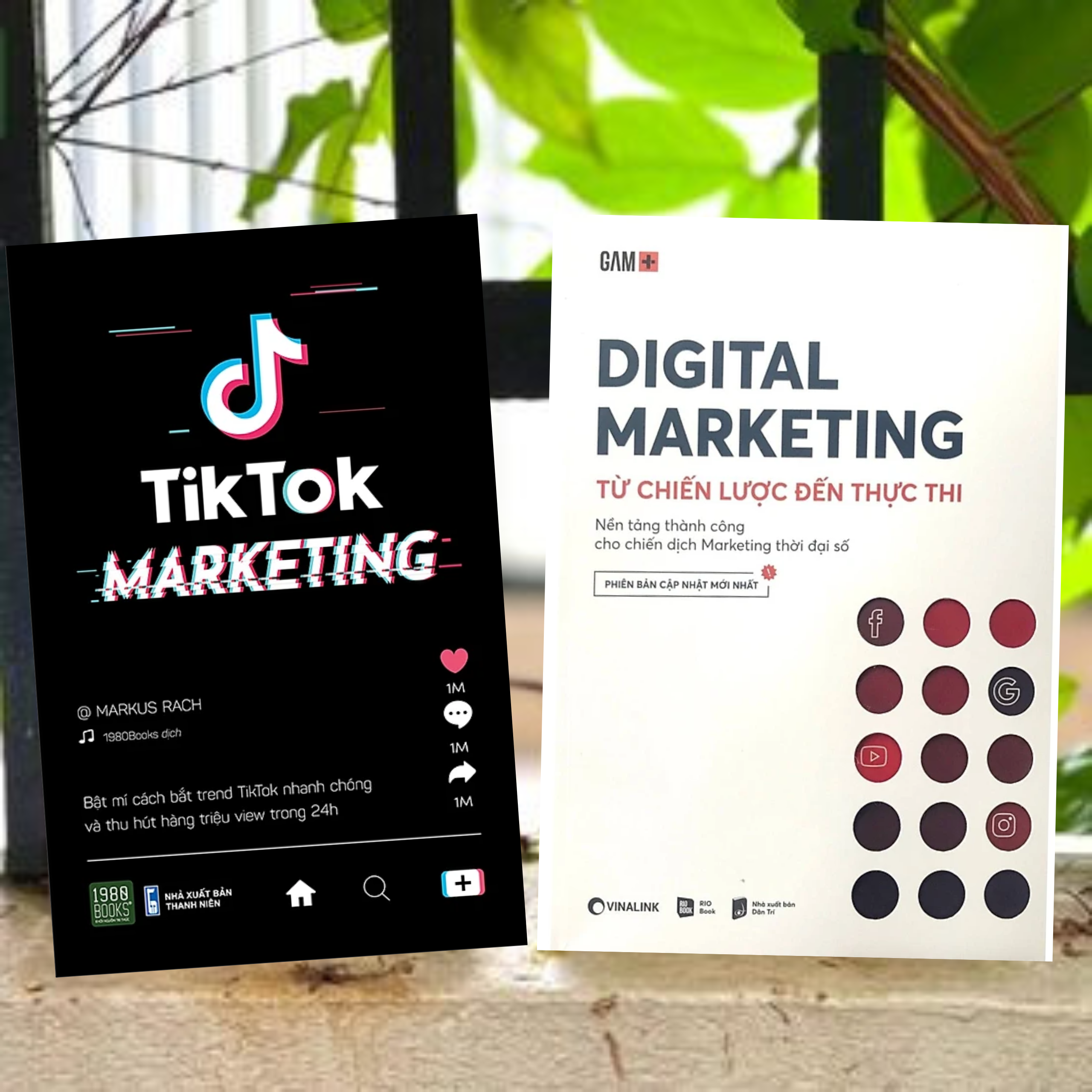Combo 2Q Sách Dành Cho Những Người Sáng Tạo Nội Dung/ Marketing Bán Hàng: Digital Marketing - Từ Chiến Lược Đến Thực Thi + Tiktok Marketing