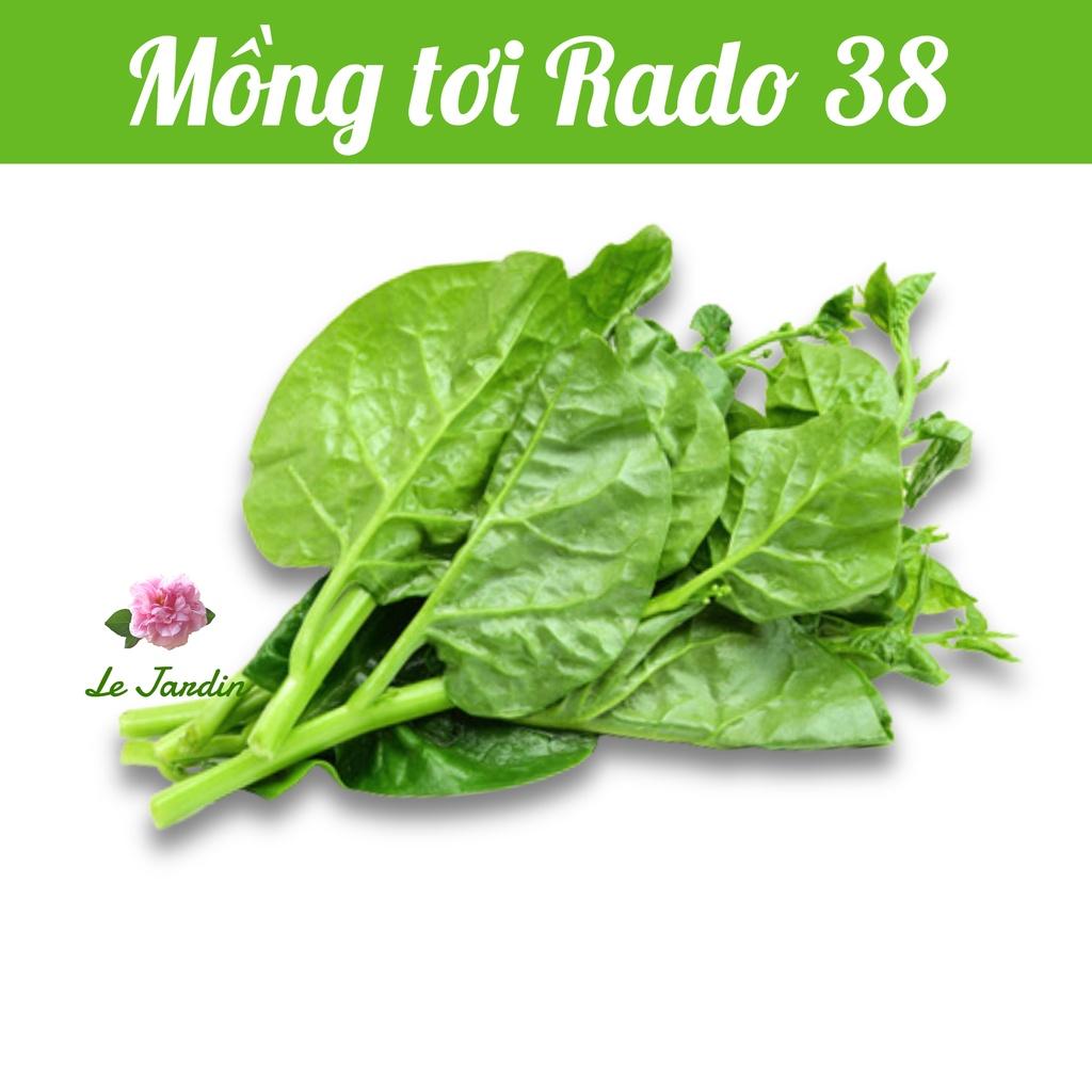 Hạt giống mồng tơi lá to Rado 38 gói 20gr - Trồng quanh năm