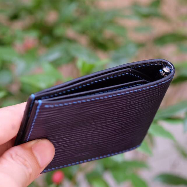 Ví da handmade nam nữ Money clip