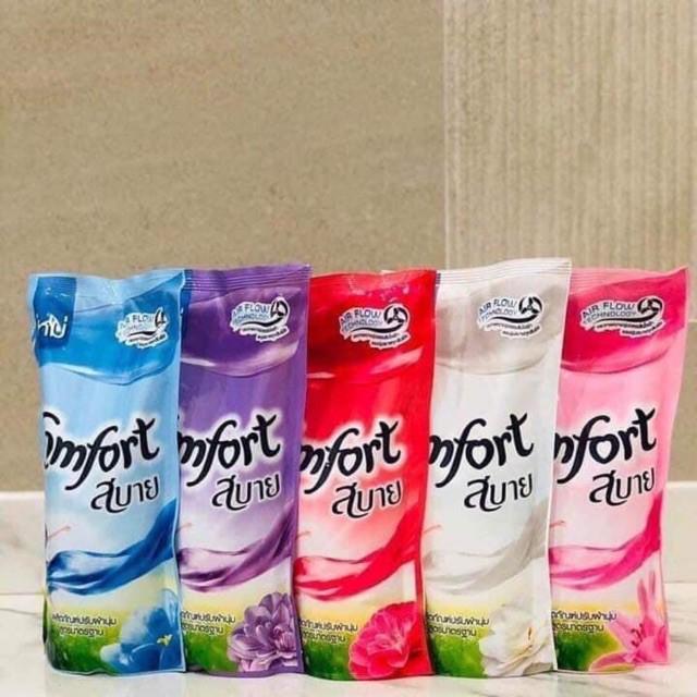 Nước Xả Vải Comfort Thái Lan Túi 580ml Siêu Mềm Thơm -br00224