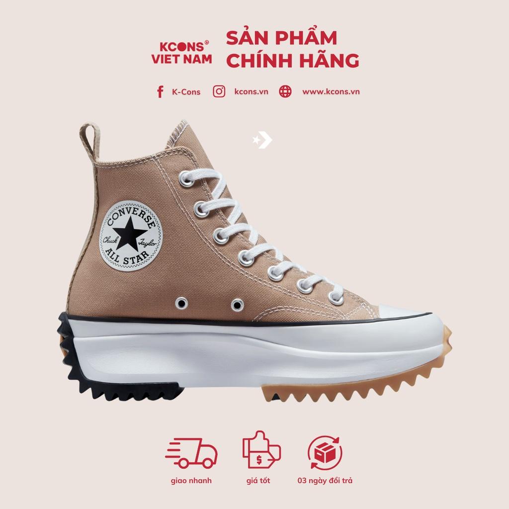 Converse Run Star Hike RECYCLED High Top Giày Thể Thao Đế Cao 172727C