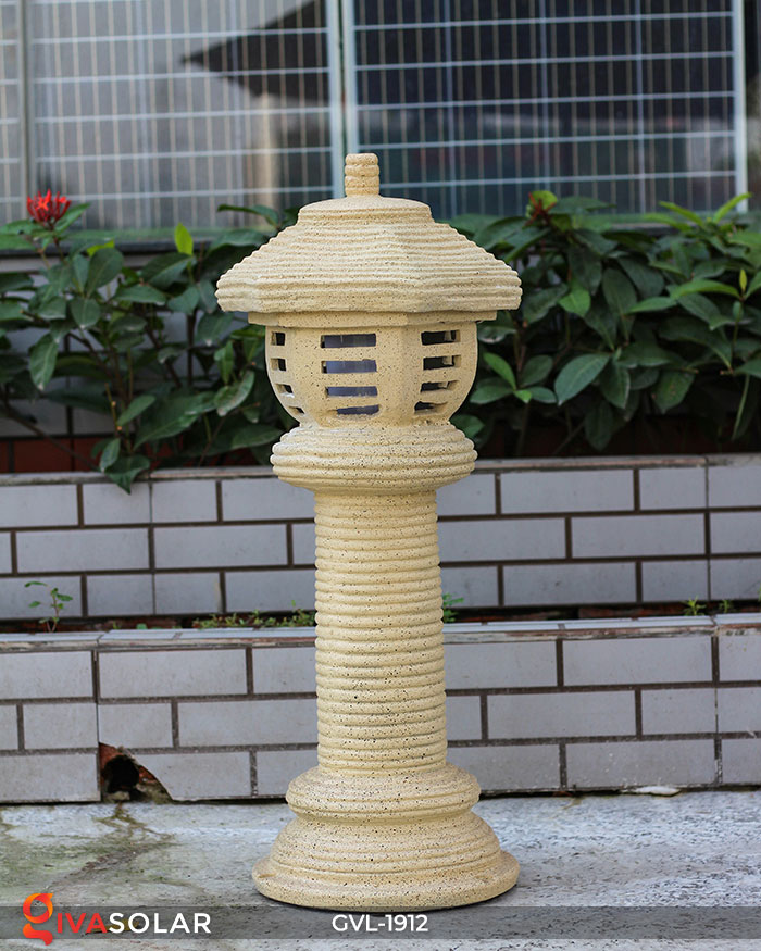 Đèn đá trang trí sân vườn GIVASOLAR GVL-1912