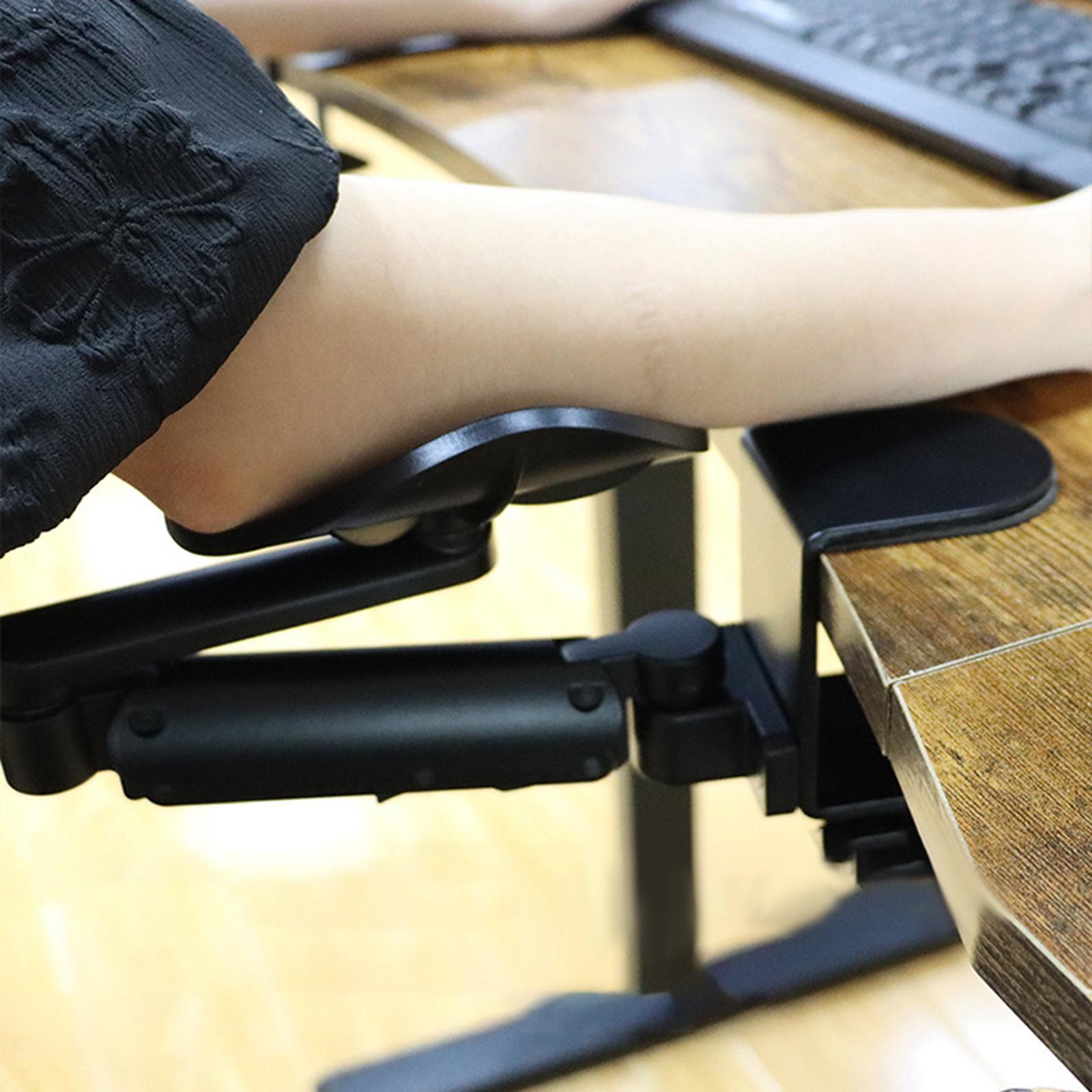 Arm Rest Support for Desk Extender Armrest Durable for Desktop Office Laptop