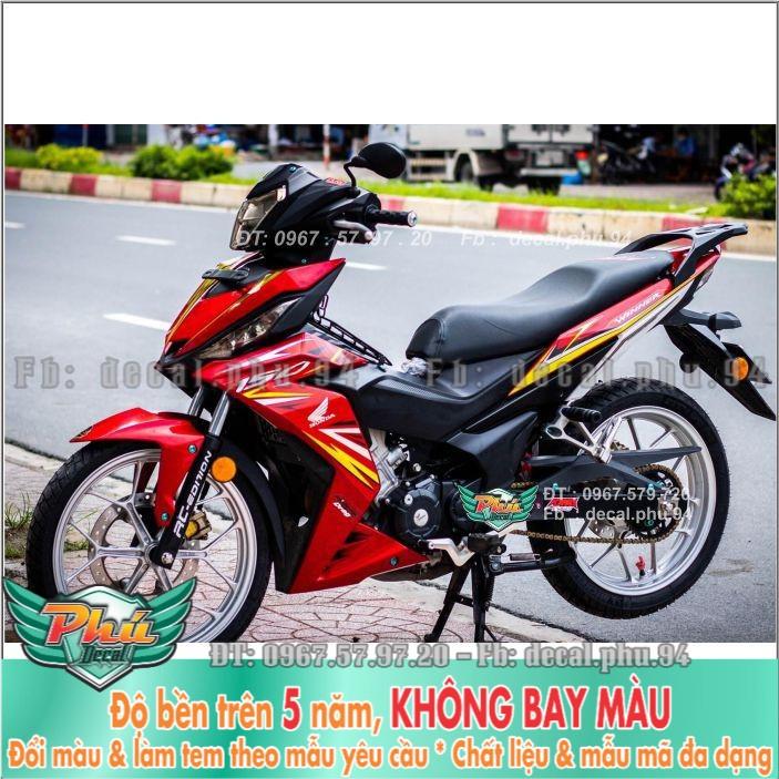 Tem rời Winner Đỏ vàng