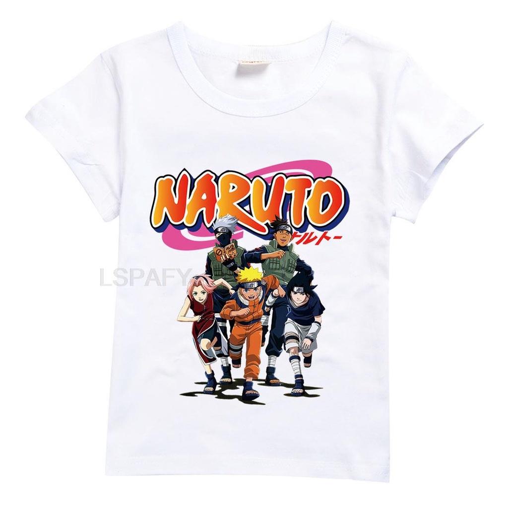 Áo thun trẻ em naruto 5 màu , Có size người lớn, King Cotton