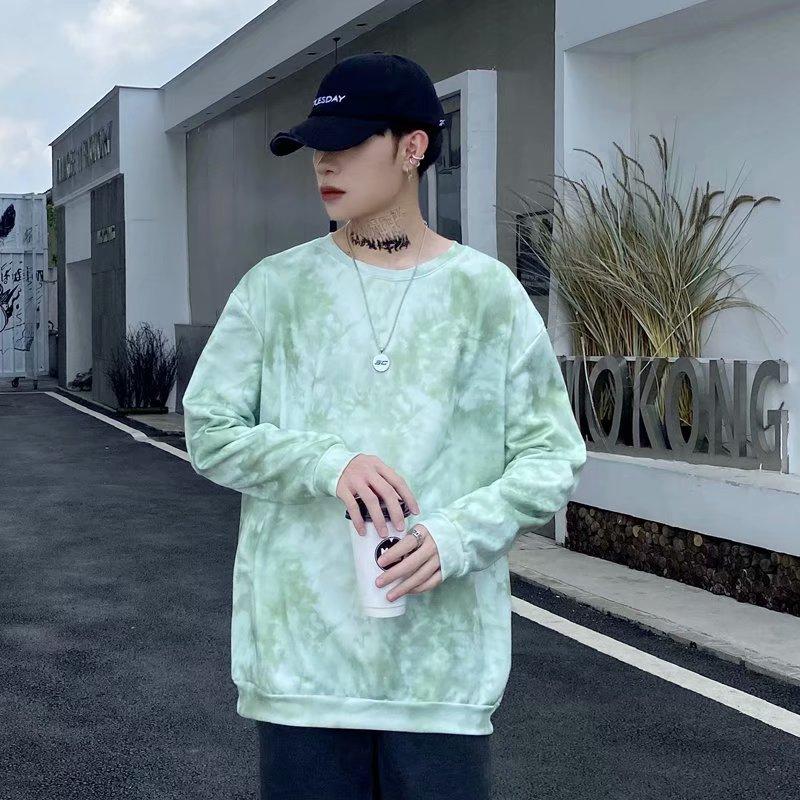 Áo Thun Tay Dài Form Rộng Phong Cách Hàn Quốc Size M-5Xl Cho Nam