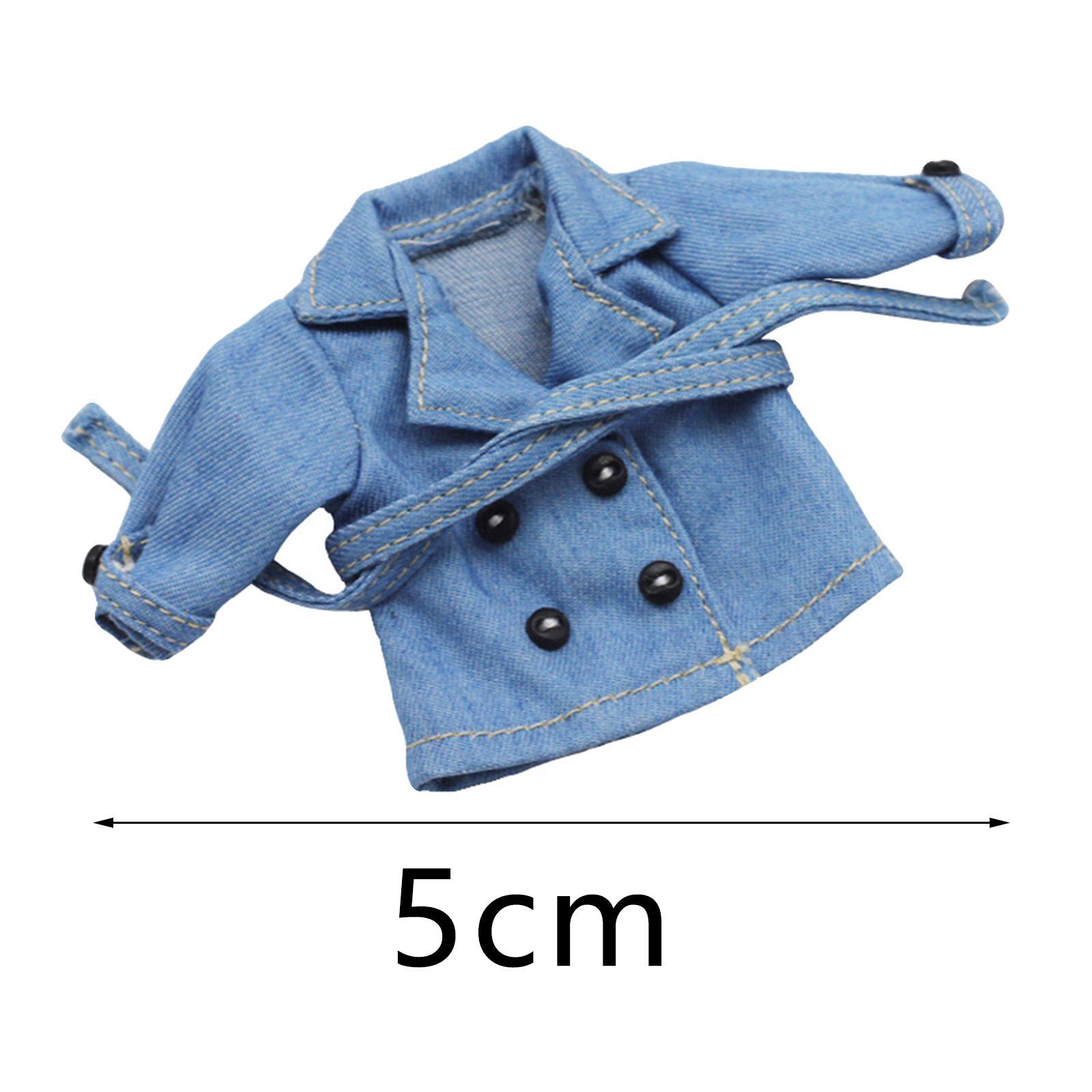 Doll Outerwear Doll Accessories Doll Jacket Bodysuit for 1:12 BJD Doll
