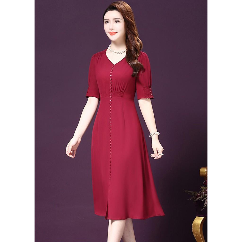 Đầm Trung Niên Tay Lỡ LB-20